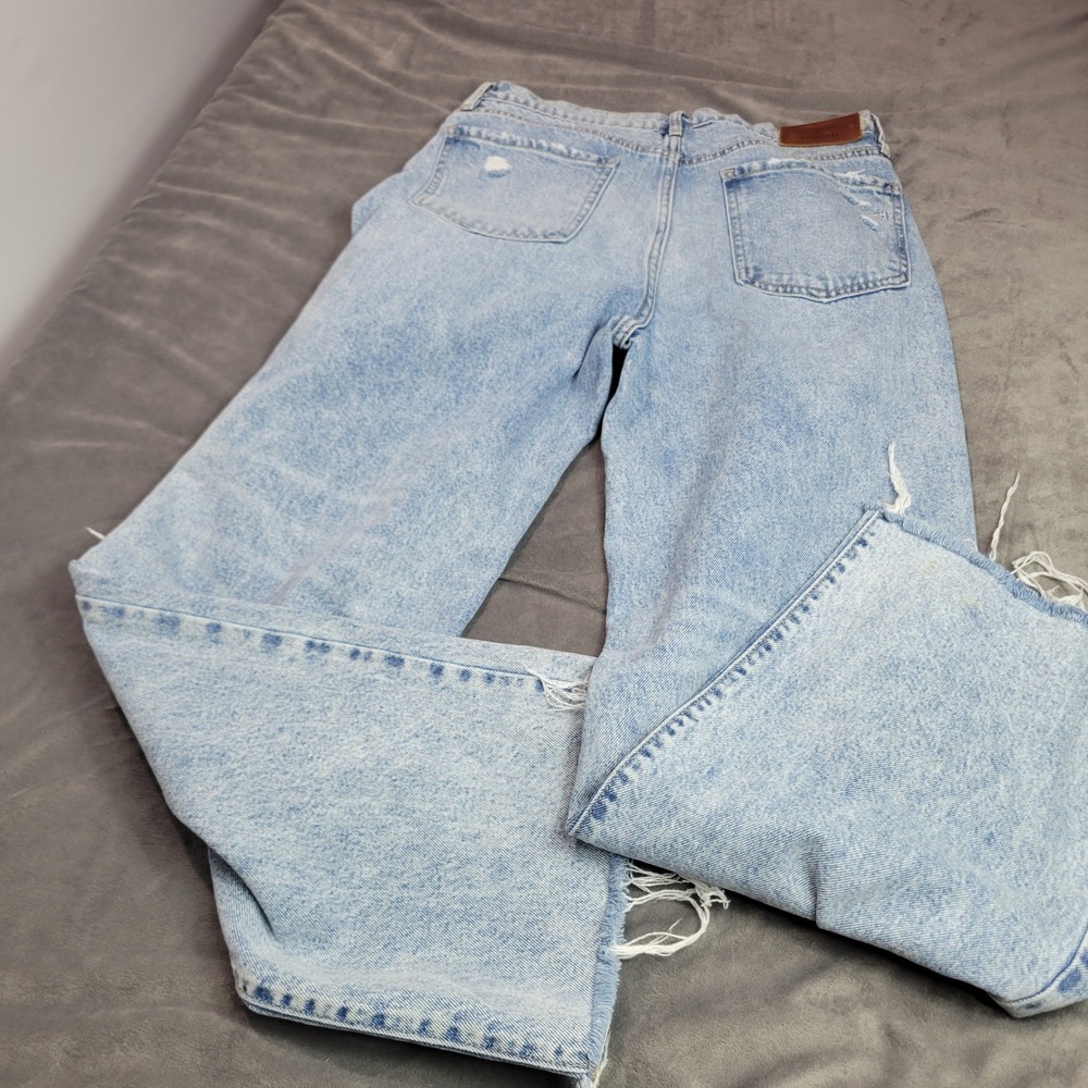 Hidden Jeans Los Angeles Wide Leg Distressed Light Wash‎ Denim HD9109D-M Size 29 - Picture 10 of 11